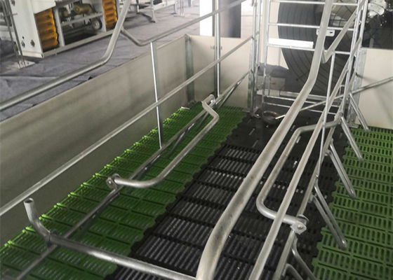 คุณภาพ  Fabricated Prefab Steel Structure Pig House Galvanised Industrial โรงงาน