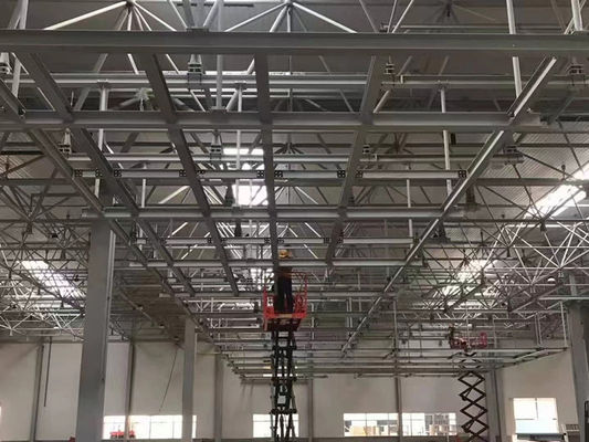 คุณภาพ  Light Structural Steel Portal Frames Multifunctional Fabrication Steel Structure โรงงาน