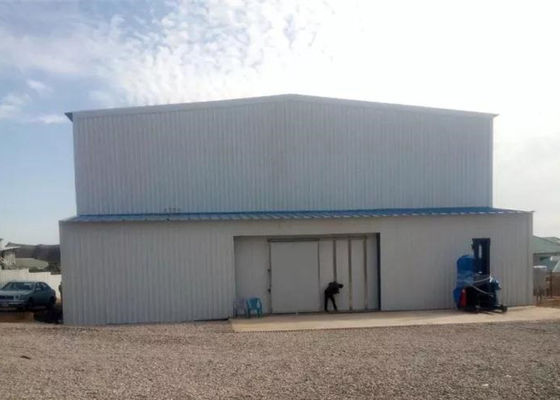Prefab Steel Portal Frame House อาคารขนาดใหญ่ทนทาน CE