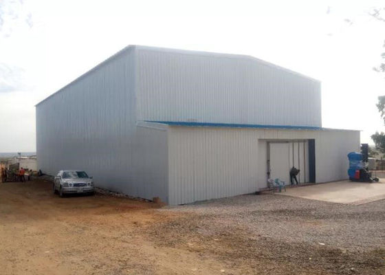 Prefab Steel Portal Frame House อาคารขนาดใหญ่ทนทาน CE