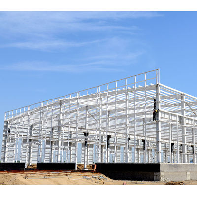 กริดสำเร็จรูปอาคารคลังสินค้าโลหะช่วงกว้าง ISO9001