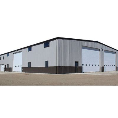Q235 Space Frame Steel Structure คลังสินค้าโครงสร้างโลหะสำเร็จรูปกันไฟ