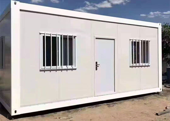 บ้านคอนเทนเนอร์พับแบบอุตสาหกรรม Prefab บ้านปฏิรูปเหล็ก