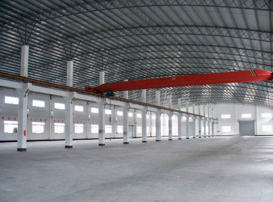 อาคารโรงงานโครงสร้างเหล็กเบา - เตรียมพร้อมด้วย H Beam, C/Z Purlin