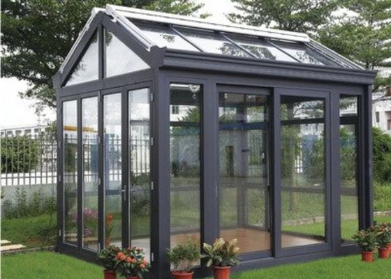 Winter Garden Sunlight Room Small Steel Venlo Glass เรือนกระจกวางกลับ