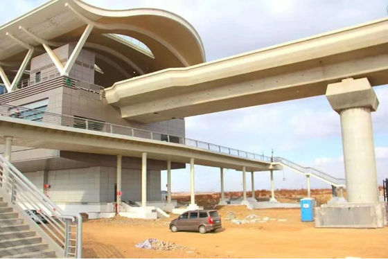คานสะพานสำเร็จรูปโครงสร้างเหล็กสำเร็จรูปกันไฟ
