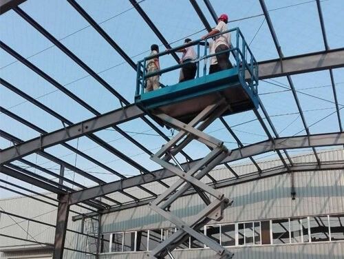 Q355 Welded H Section Steel Metal Building Workshop สำหรับสำนักงาน