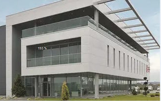 Q355 Welded H Section Steel Metal Building Workshop สำหรับสำนักงาน