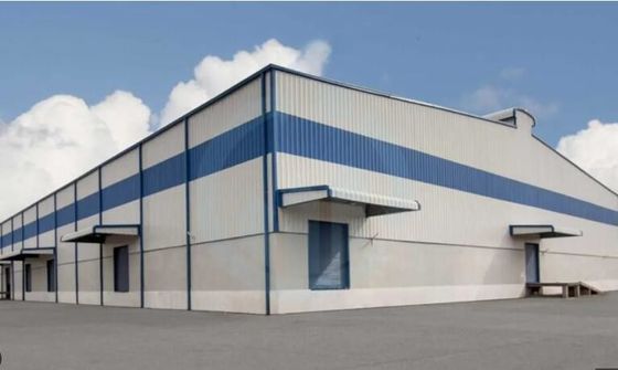 การออกแบบตามความต้องการ Prefab Steel โครงสร้างโลหะ ห้องเก็บของเบา