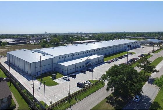 การออกแบบตามความต้องการ Prefab Steel โครงสร้างโลหะ ห้องเก็บของเบา