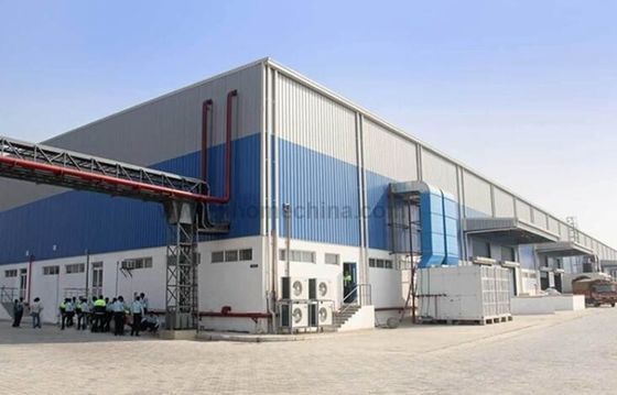 อาคารเหล็กที่ออกแบบได้อย่างมีประสิทธิภาพ ด้วย Purlin C / Z-Section Steel Industrial Storage