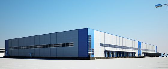 อาคารโรงเก็บสินค้าอุตสาหกรรมแบบ Prefab รุ่นใหม่