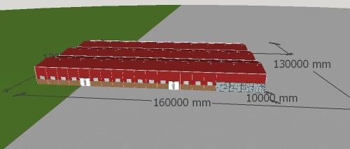 การผลิตคลังสินค้าโครงสร้างเหล็กไฟสนามกีฬาในร่มที่กำหนดเอง