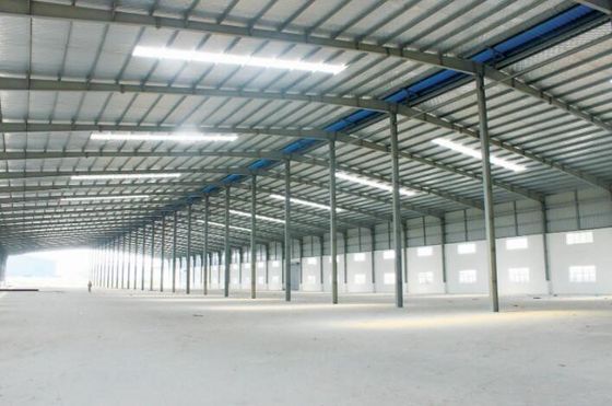 อาคารโครงสร้างสแตนเลส Prefab Portal Frame สําหรับเก็บของด้วยสแตนเลส H-Section