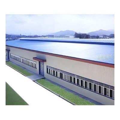 โครงสร้างเหล็ก Prefab โกดัง โกดังเหล็ก อาคารโลหะพาณิชย์