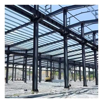 โครงสร้างเหล็ก Prefab โกดัง โกดังเหล็ก อาคารโลหะพาณิชย์