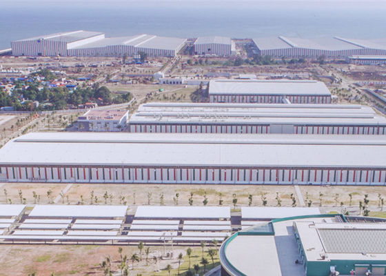 โครงสร้างเหล็กช่าง โรงงานอุตสาหกรรม โรงงานอาคารก่อสร้าง