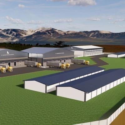 การออกแบบตามความต้องการ Prefab Steel โครงสร้างโลหะ ห้องเก็บของเบา