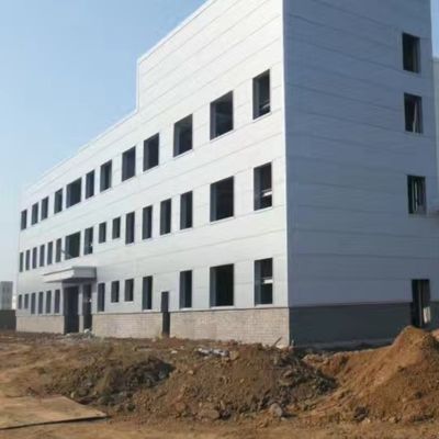 โครงสร้างเหล็ก บ้าน โครงสร้างโลหะ Prefab สําหรับโกดัง