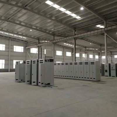 โครงสร้างเหล็ก บ้าน โครงสร้างโลหะ Prefab สําหรับโกดัง
