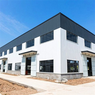 โครงสร้างเหล็กเบา Prefab โครงสร้างอุตสาหกรรม โครงการก่อสร้างเหล็ก โรงงานเกษตร โกดังสําหรับการเก็บ
