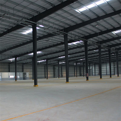 Q355 โครงสร้างสแตนเลสส่วน H ที่เชื่อม โรงงาน โครงสร้างโลหะ