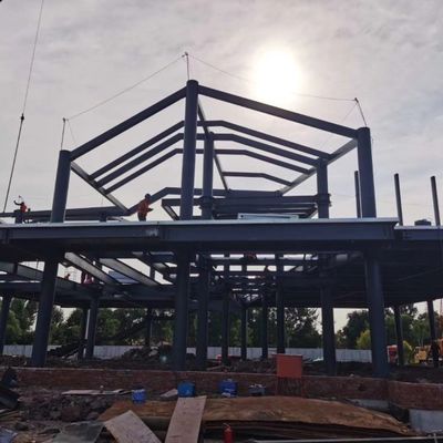 โครงสร้างกรอบเหล็ก โครงสร้างเหล็ก Prefab โครงสร้างเหล็ก โครงสร้างเหล็ก