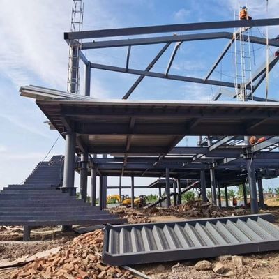 โครงสร้างกรอบเหล็ก โครงสร้างเหล็ก Prefab โครงสร้างเหล็ก โครงสร้างเหล็ก