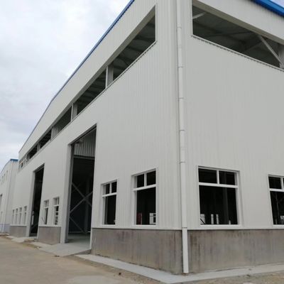 โครงสร้างโลหะเบาแบบทันสมัย โรงงานโครงสร้างเหล็ก Prefab