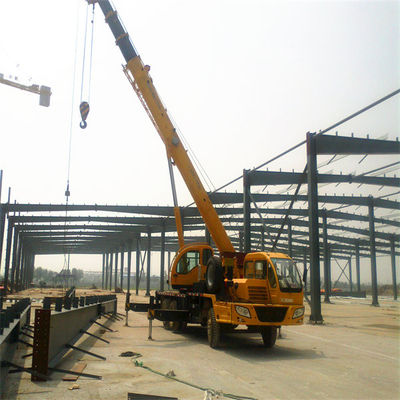พื้นผิวสี Q355/Q235 โรงงานโครงสร้างเหล็กสําหรับความต้องการของลูกค้า