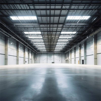 โรงงานโครงสร้างเหล็กที่สร้างโดยใช้วัสดุ Q355/Q235 จากประเทศจีน