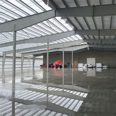 โรงงานโครงสร้างเหล็กกระปุกด้วย Z Section Purlin และ UPVC Downpipe