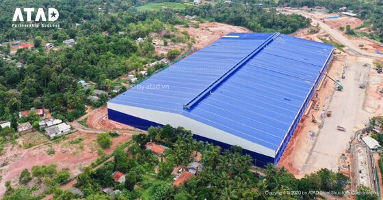 โรงงานแปรรูปและผลิตโครงสร้างเหล็กขั้นสูง