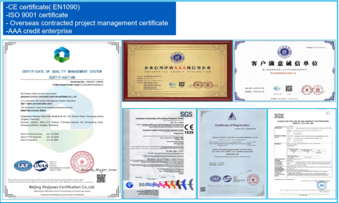 QINGDAO GUSITE CONSTRUCTION ENGINEERING CO.,LTD ควบคุมคุณภาพ