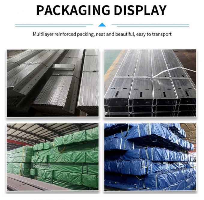 โครงสร้างเหล็กกริด อาคารโกดัง การผลิต จุ่มร้อน กัลวาไนซ์ 4