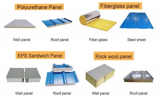 40 * 100 โครงสร้างเหล็กกริดอาคารโกดังข้อดีต้นทุนต่ำ 4